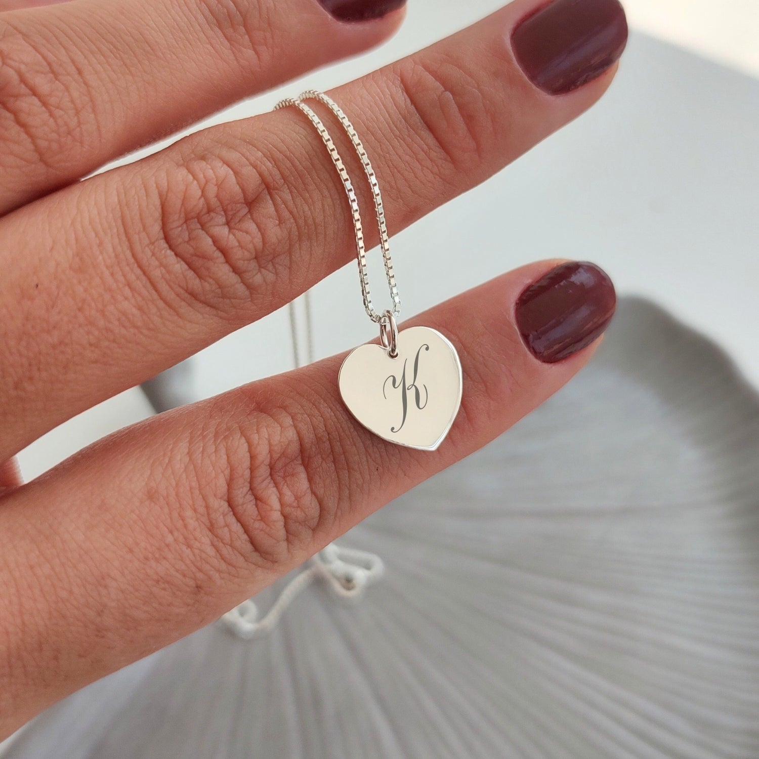 Plaquinha Coração Personalizada