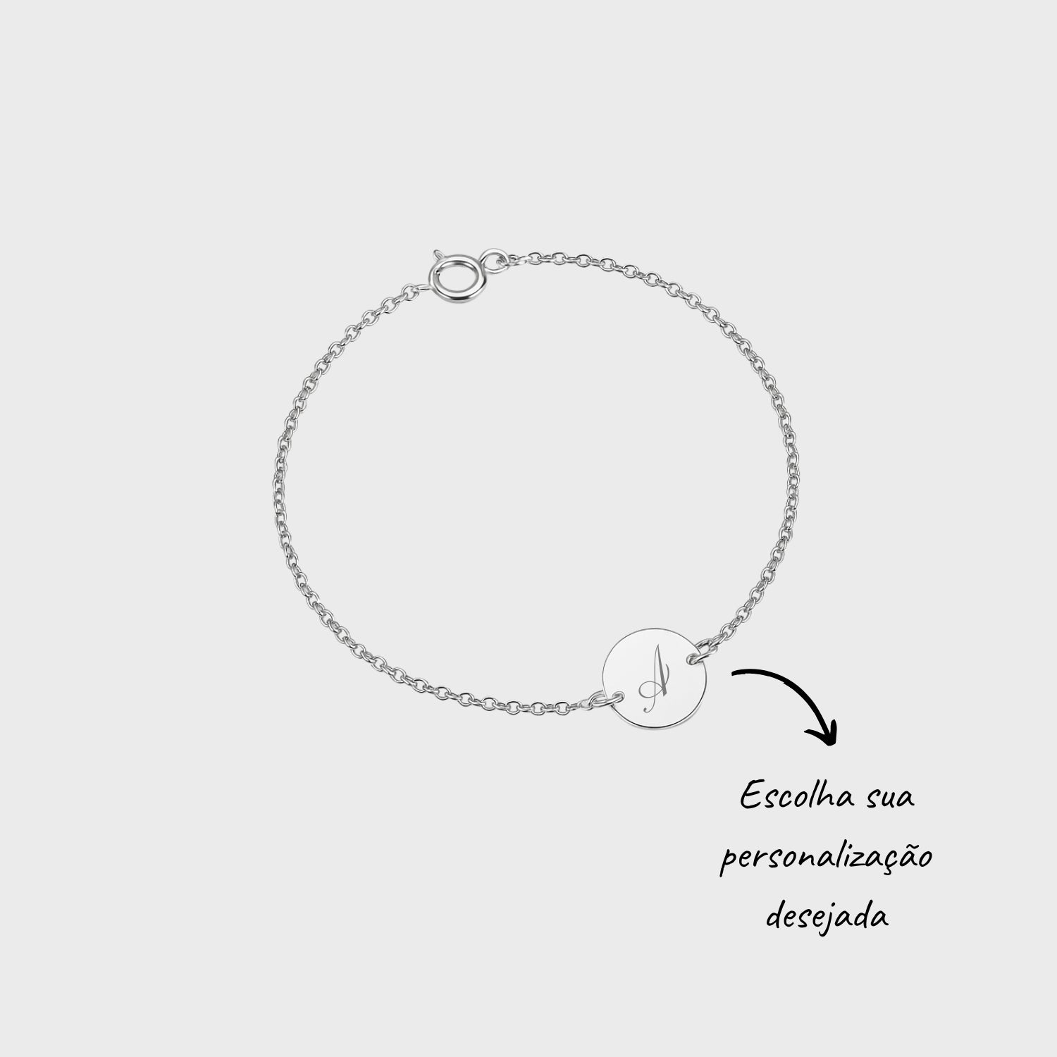 Pulseira Redonda Personalizada