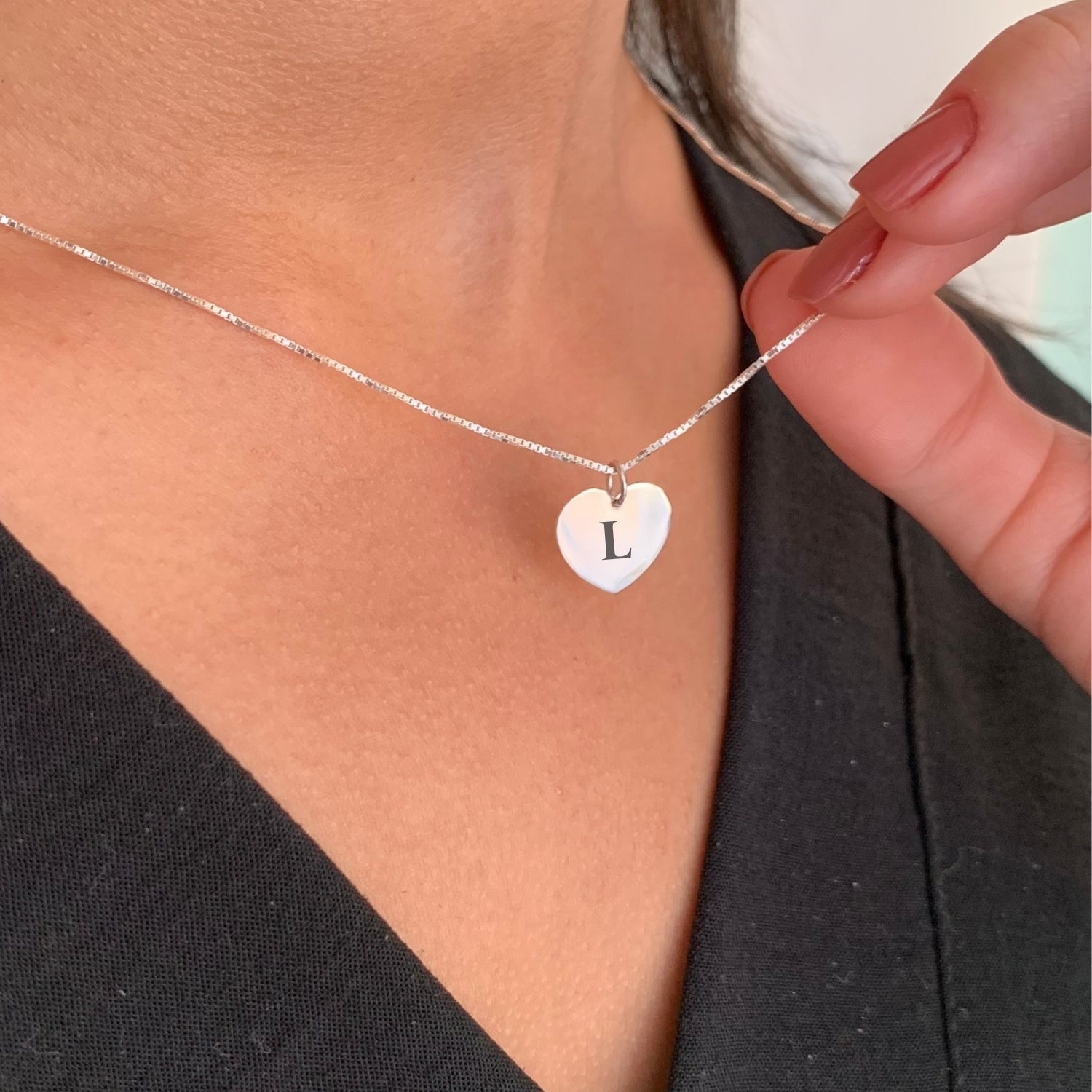 Plaquinha Coração Personalizada