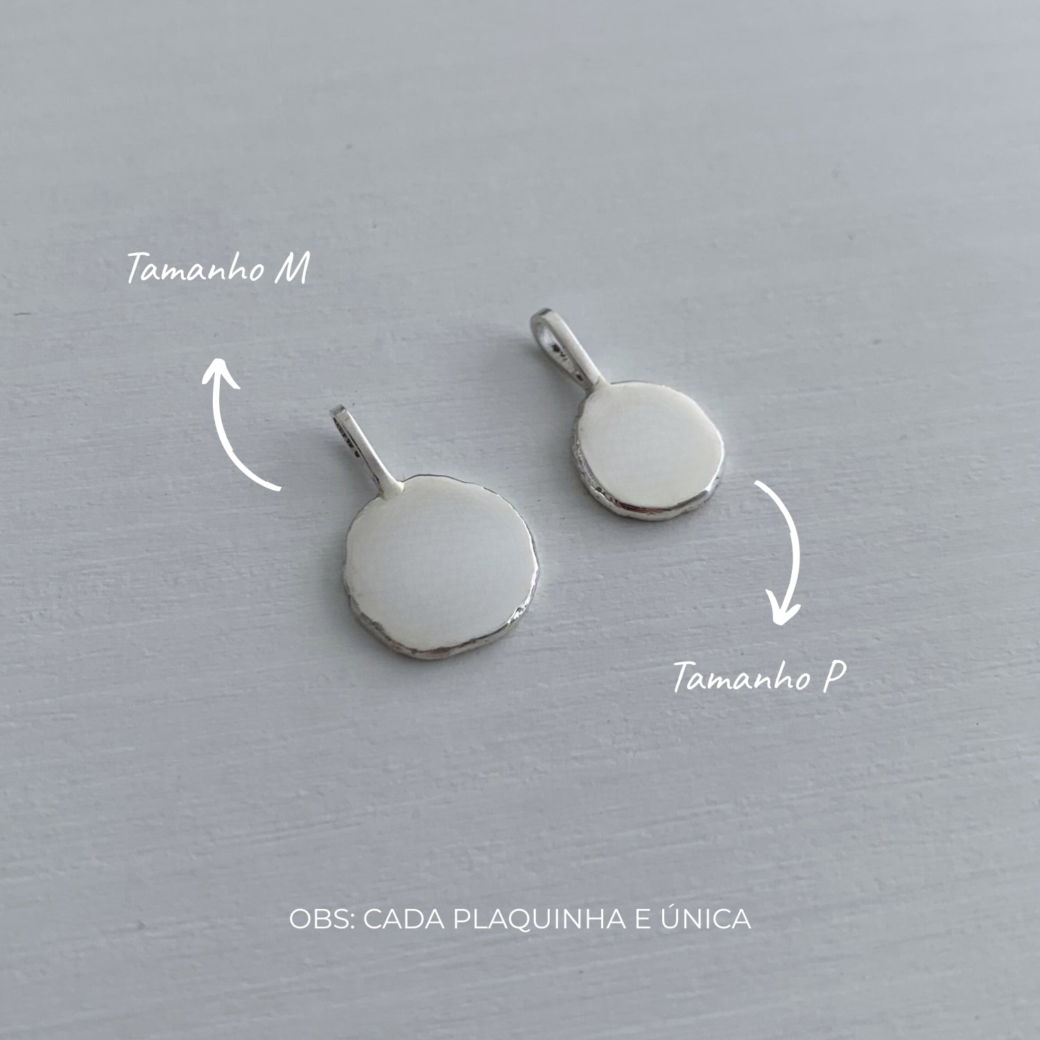 Plaquinha Redonda Personalizada