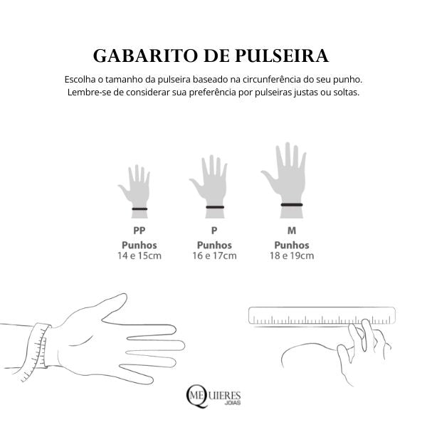 Pulseira Redonda Personalizada