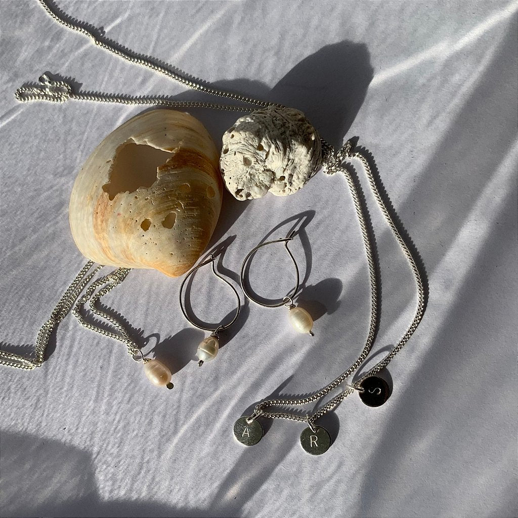 Anel de Prata Pérola de Água Doce