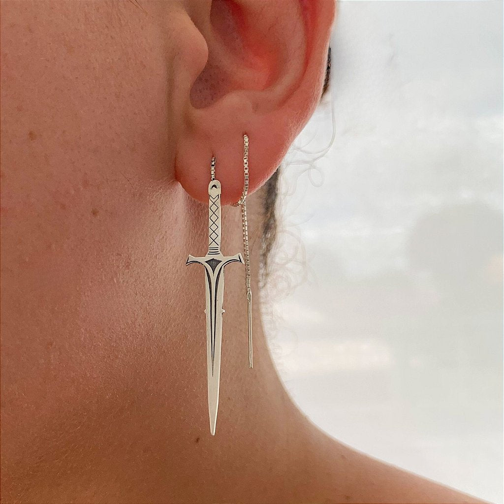 Brinco de  Espada Ceifadora do Vento