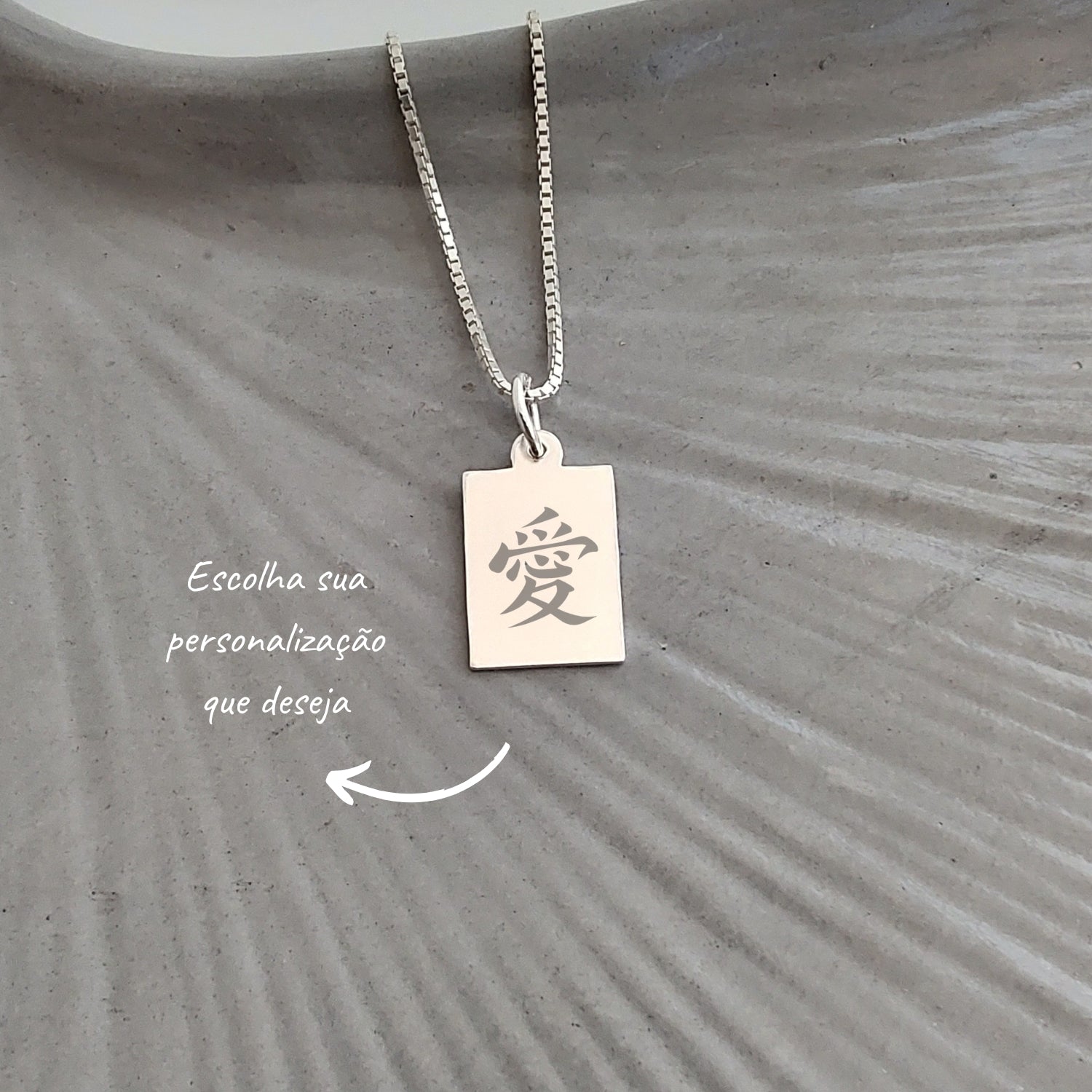 Plaquinha Retangular Personalizada